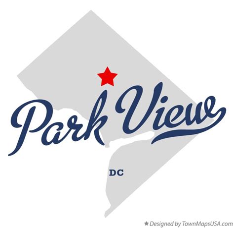 Map of Park View, DC, District Of Columbia