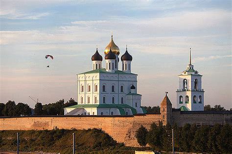 Pskov is the largest European fortress of stone