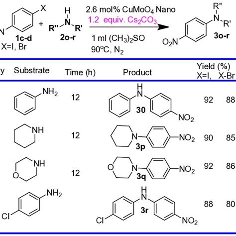 Standardised reaction of aniline with iodobenzene | Download Scientific Diagram