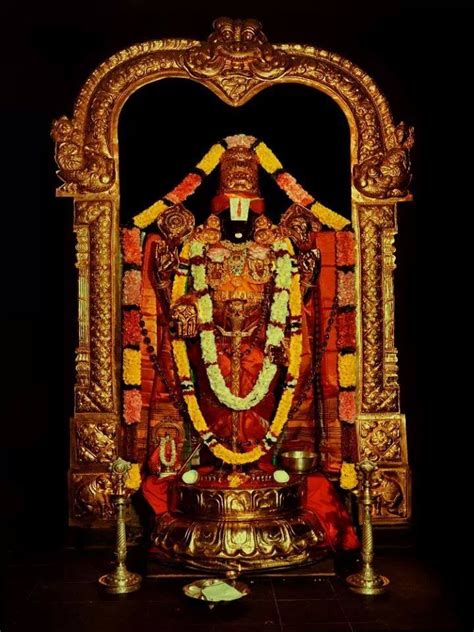 Why Is Green Camphor Applied To Lord Venkateswara's Chin In Tirumala ...