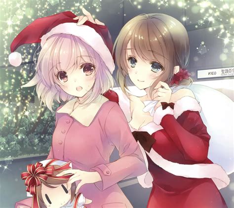 Christmas Anime Girl Wallpaper