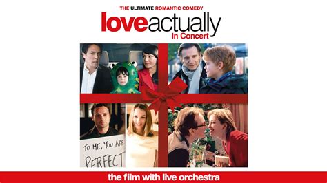 Love Actually In Concert - Film with Live Orchestra Seating Plans