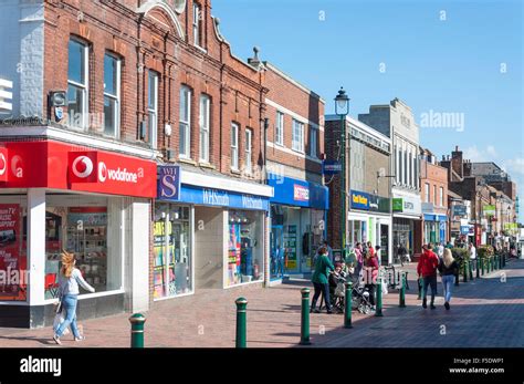 Sittingbourne High Street, Sittingbourne, Kent, England, United Stock ...