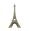 Eiffel tower silhouette Royalty Free Vector Image