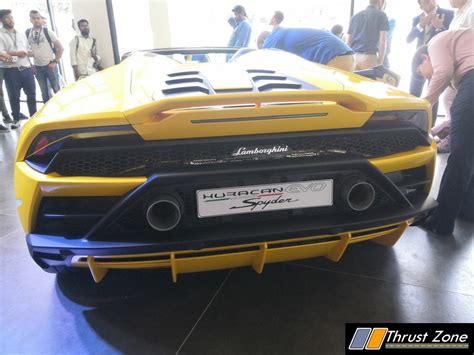 Lambo Evo Spyder India Launch Done (10) - Thrust Zone