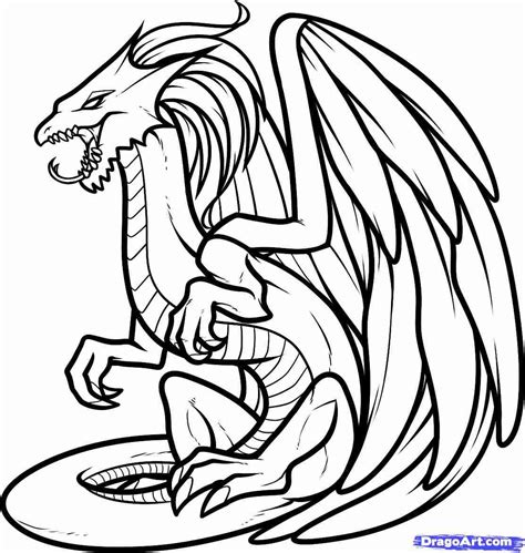 Fire Dragon Coloring Pages at GetColorings.com | Free printable colorings pages to print and color