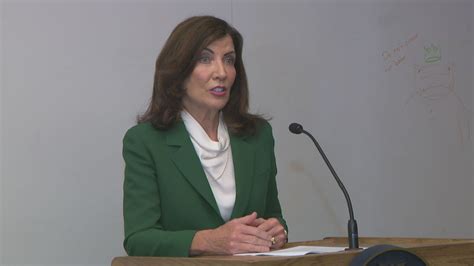 Gov. Kathy Hochul holds COVID briefing