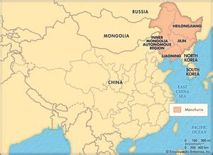 Manchuria Mapa - Mapa Europa