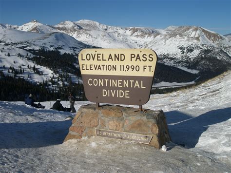 Loveland Pass, Colorado - (the highest mountain pass in the world ...