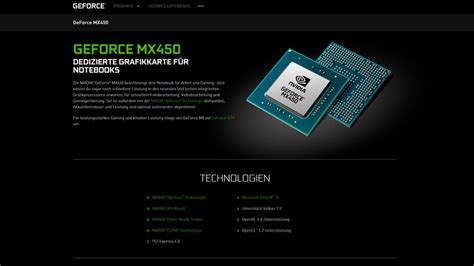 Nvidia Product Page Reveals GeForce MX450 With PCIe 4.0 and GDDR6 ...