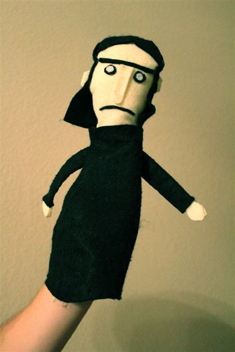 Snape Harry Potter Puppet Pal by AshleySwazey on Etsy