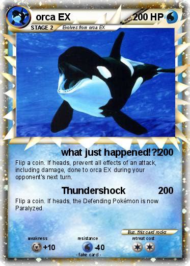 Pokémon orca EX - what just happened!?! - My Pokemon Card