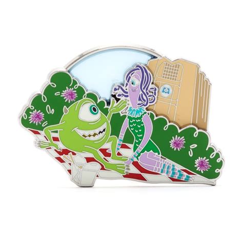 Mike Wazowski and Celia Mae Pixar in the Park Limited Edition Pin ...