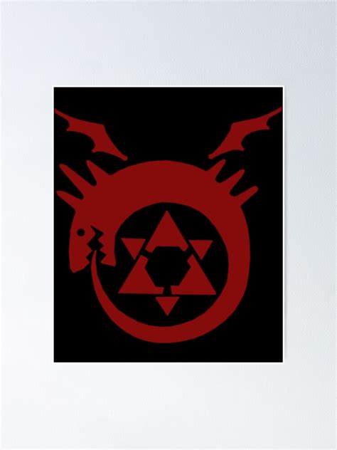 "FMA Symbols 3 Sticker" Poster for Sale by gahllxchains | Redbubble