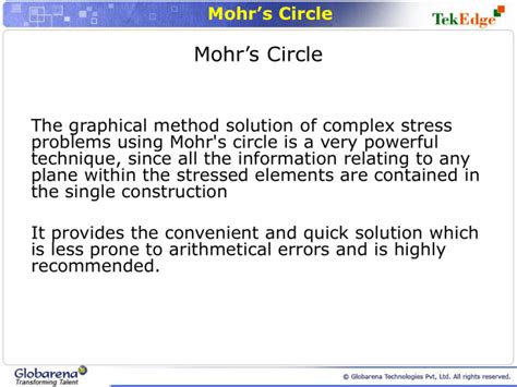 Mohr Circle