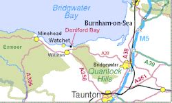 Doniford Hotels, Cottages, Holiday Parks, Camping accommodation,Somerset.