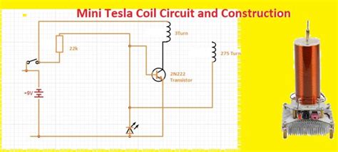 Mini Tesla Coil Circuit and Construction - The Engineering Knowledge