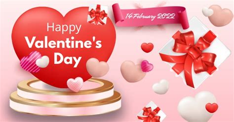 Valentine's Day 2022 Facebook Post Templates | PosterMyWall