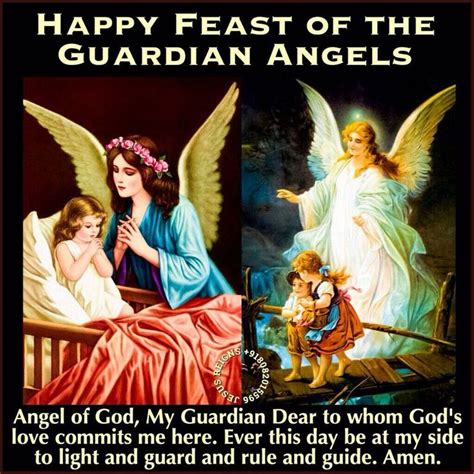 Feast of Guardian Angels | The guardian