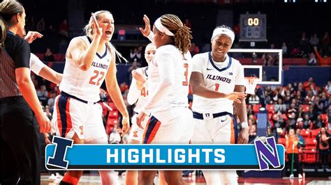 Illinois at Northwestern | Highlights | Big Ten Women's Basketball ...