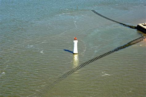 New Brighton Lighthouse in New Brighton, GB, United Kingdom ...