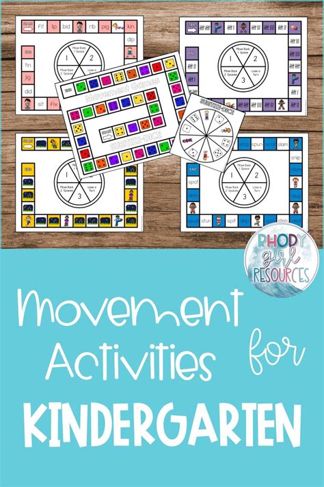 Movement Activities for Kindergarten - Rhody Girl Resources