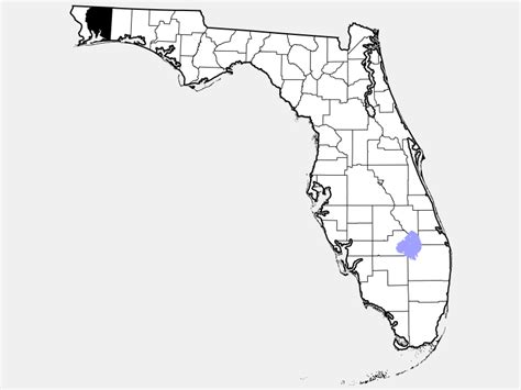 Santa Rosa County, FL - Geographic Facts & Maps - MapSof.net