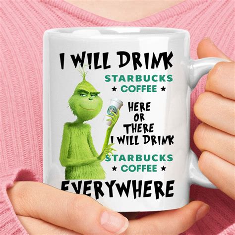 Grinch Coffee Starbucks Mug | Starbucks mugs, Mugs, Starbucks coffee