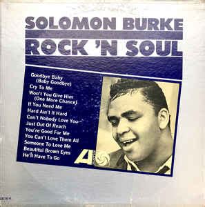 Solomon Burke - Rock 'N Soul (1964, MGM Custom Pressing, Vinyl) | Discogs