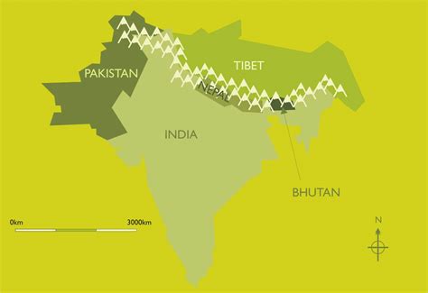 Himalaya Political Map