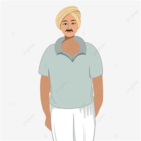 Indian Farmers PNG Transparent, Cartoon Characters Of Indian Farmers ...