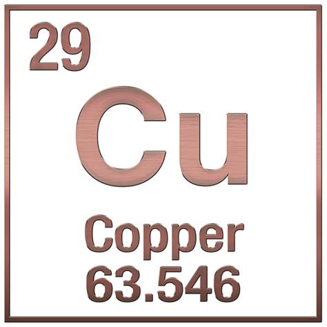 Periodic Table Of Elements - Copper - Cu - Copper On Copper T-Shirt for Sale by Serge Averbukh