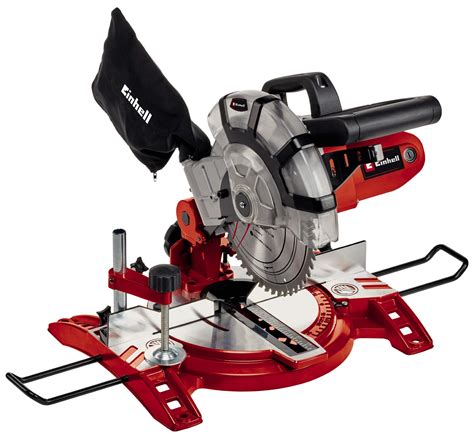 Buy Einhell TC-MS 2112 Compound Mitre Saw | 1600W, 5000 RPM Circular Saw With Work Table, Clamp ...