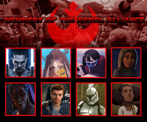 My Members of the Rebel Alliance by brandonallen1213 on DeviantArt