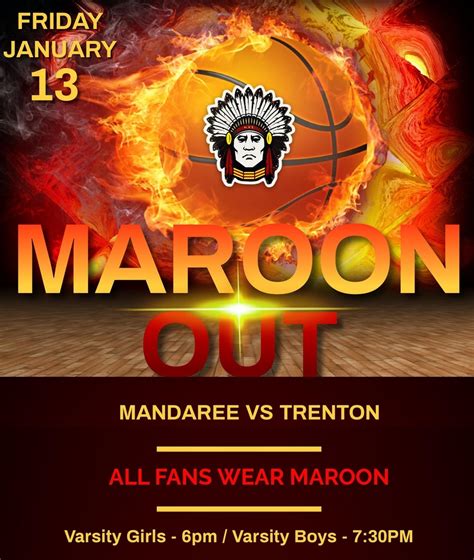 Maroon Out | Mandaree School District