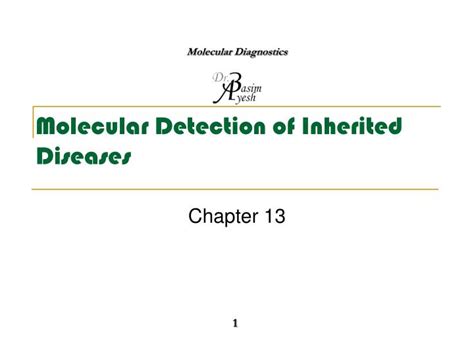 PPT - Molecular Detection of Inherited Diseases PowerPoint Presentation - ID:4135718