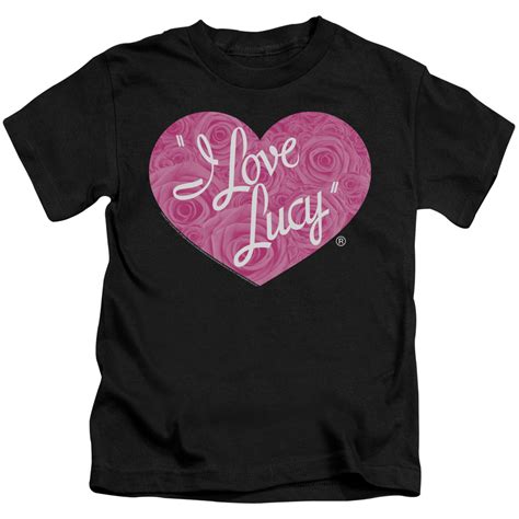 I Love Lucy Floral Heart Logo Child's T Shirt | Lucystore.com