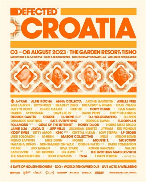 Defected Croatia 2024 Lineup - Theo Krystalle