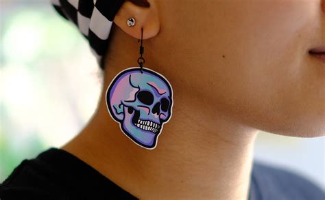 Handmade Original Pastel Punk Goth Pretty and Punk Skull Weird - Etsy