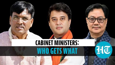 Meet PM Modi's new cabinet ministers: Who gets what | Hindustan Times