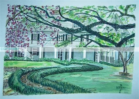 Melrose Plantation 11 X 14 Signed Print Louisiana Artist - Etsy