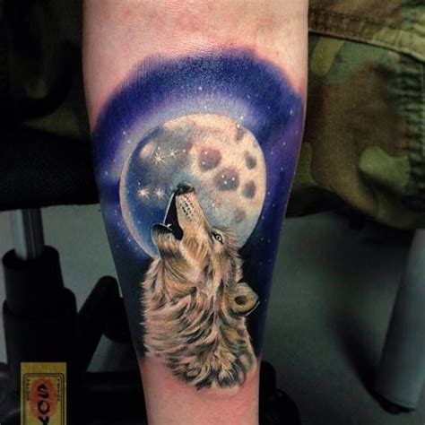 34 best Wolf Moon Tattoo images on Pinterest | Moon tattoos, Wolves and ...