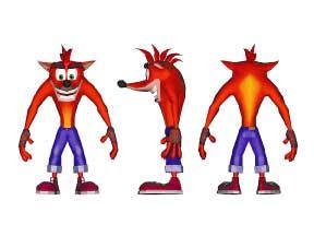 crash bandicoot the wrath of cortex model's by mannyweb on DeviantArt