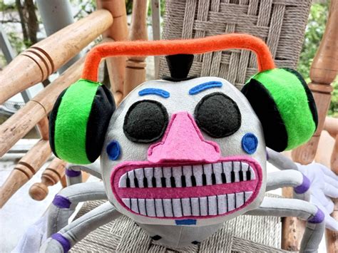 DJ Music Man FNAF 13 X 27 33 Cm X 68 Cm Plush Toy Five - Etsy