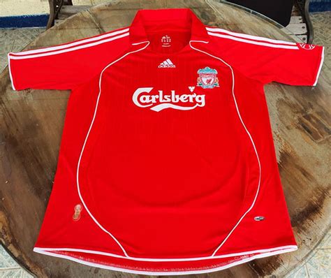 ENGLISH PREMIER LIVERPOOL FC 2006-08 XABI ALONSO 14 HOME JERSEY FA COM ...