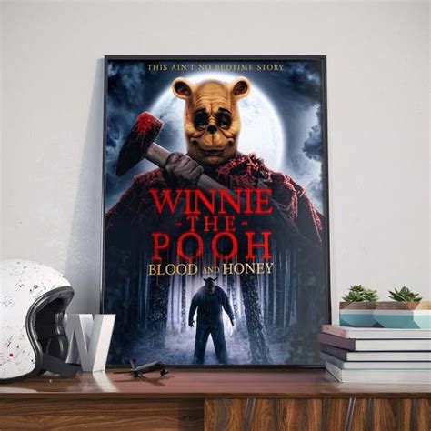 Winnie The Pooh Blood And Honey Horror Movie Poster - Thekingshirt.com