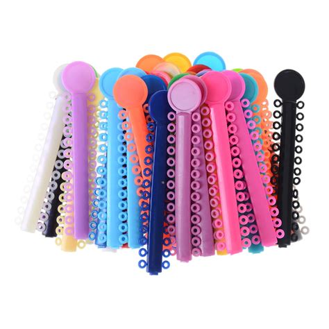 40pcs/set Dental Elastomeric Ligature Ties Orthodontics Elastic Rubber Bands on Aliexpress.com ...