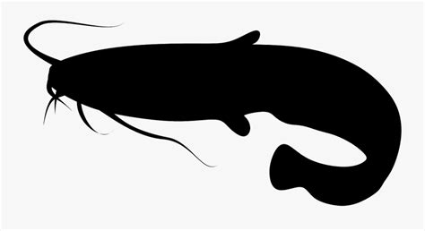 Catfish Silhouette , Free Transparent Clipart - ClipartKey