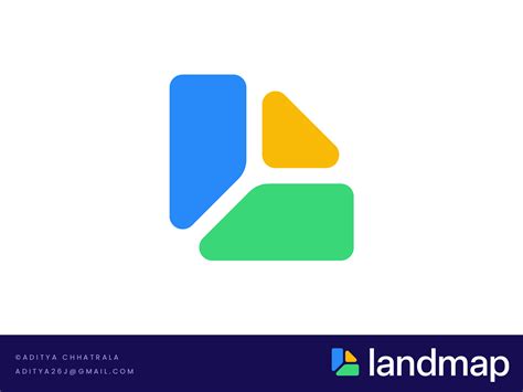 logo design for land map technology, identity, branding by Aditya Chhatrala on Dribbble