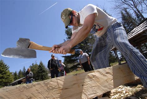 Hand Axe Safety Guidelines When Chopping Wood - My Press Plus